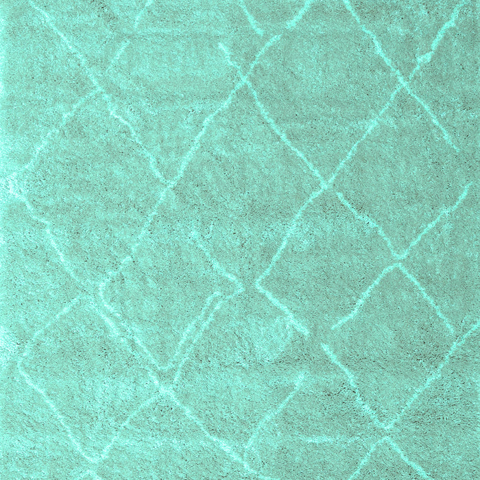 Trellis Turquoise Modern Rug, con2992turq
