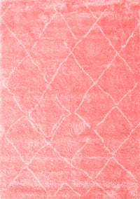 Trellis Red Modern Rug, con2992red