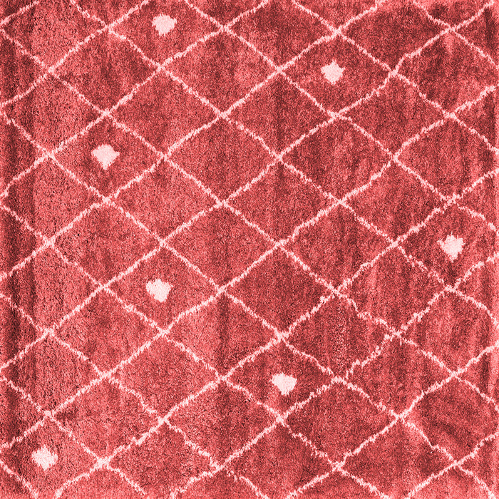 Trellis Red Modern Rug, con2993red