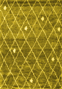 Trellis Yellow Modern Rug, con2993yw