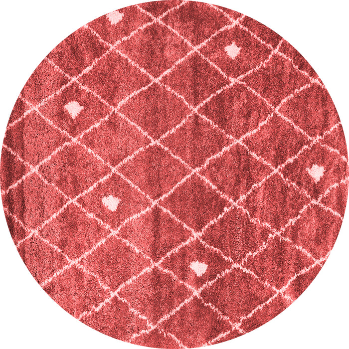 Trellis Red Modern Rug, con2993red