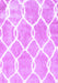 Trellis Purple Modern Rug, con2994pur