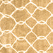 Square Trellis Brown Modern Rug, con2994brn