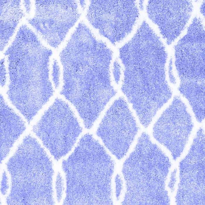 Trellis Blue Modern Rug, con2994blu