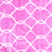 Square Trellis Pink Modern Rug, con2994pnk