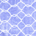 Square Trellis Blue Modern Rug, con2994blu