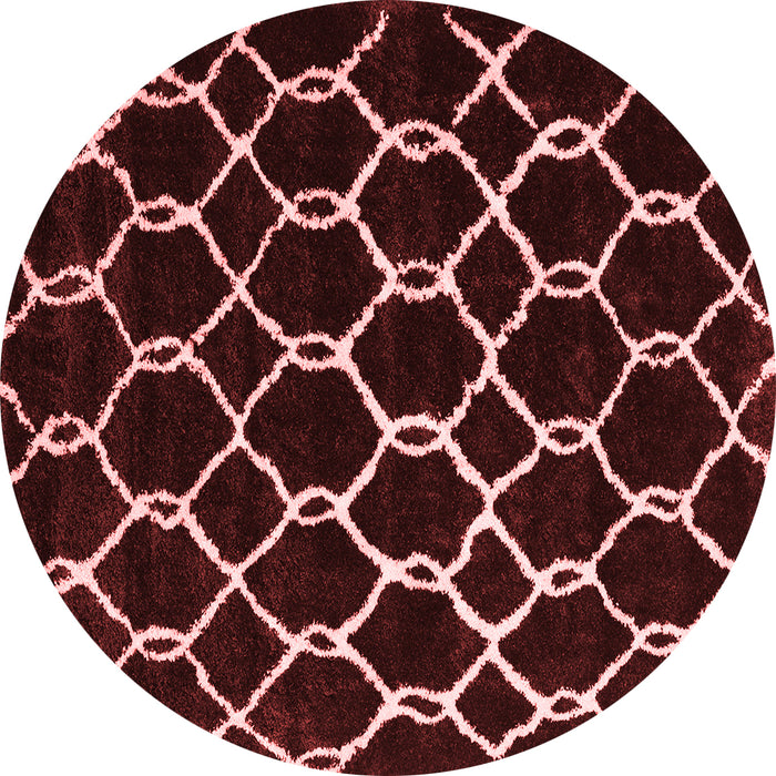 Trellis Red Modern Rug, con2995red