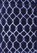 Trellis Blue Modern Rug, con2995blu