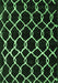 Machine Washable Trellis Emerald Green Modern Area Rugs, wshcon2995emgrn