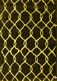 Trellis Yellow Modern Rug, con2995yw