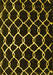 Trellis Yellow Modern Rug, con2995yw