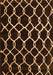 Trellis Orange Modern Rug, con2995org