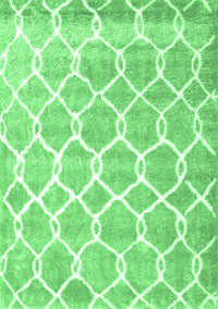 Trellis Emerald Green Modern Rug, con2996emgrn