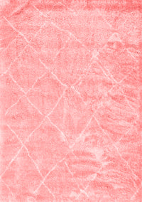 Trellis Red Modern Rug, con2997red