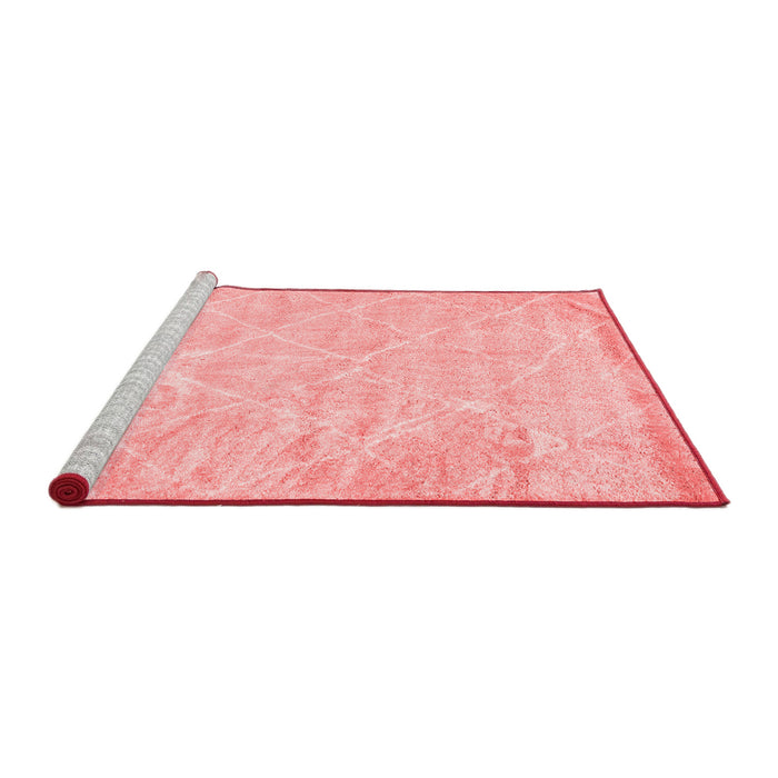 Modern Red Washable Rugs
