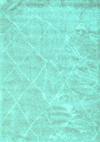 Trellis Turquoise Modern Rug, con2997turq