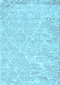 Trellis Light Blue Modern Rug, con2997lblu