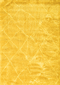 Trellis Yellow Modern Rug, con2997yw