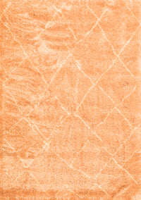 Trellis Orange Modern Rug, con2997org