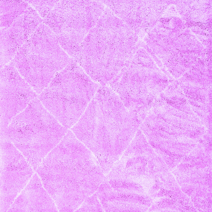 Machine Washable Trellis Purple Modern Area Rugs, wshcon2997pur