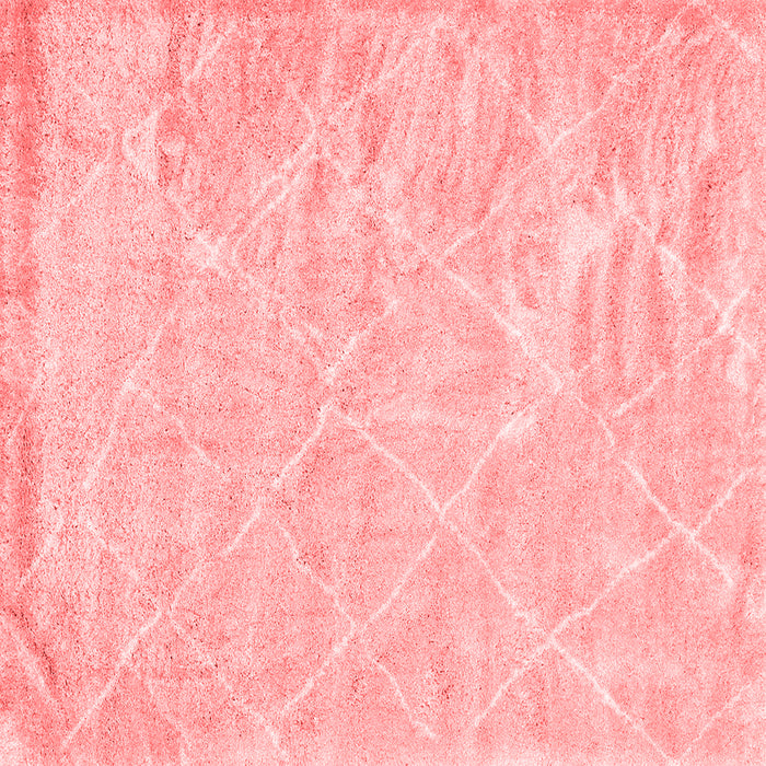 Trellis Red Modern Rug, con2997red