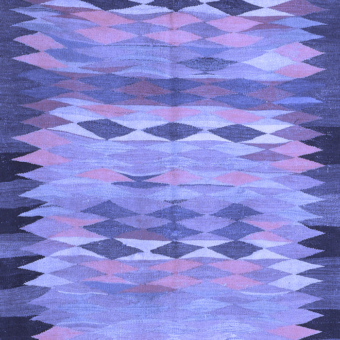 Machine Washable Oriental Blue Traditional Rug, wshcon2998blu