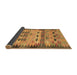 Sideview of Oriental Brown Traditional Rug, con2998brn