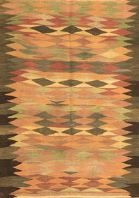 Oriental Brown Traditional Rug, con2998brn