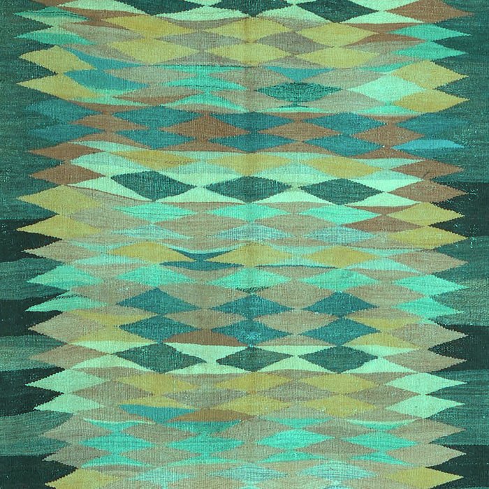 Oriental Turquoise Traditional Rug, con2998turq