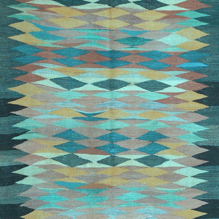 Oriental Light Blue Traditional Rug, con2998lblu