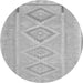 Square Oriental Gray Traditional Rug, con2999gry