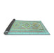 Sideview of Oriental Light Blue Traditional Rug, con2999lblu