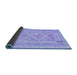 Sideview of Oriental Blue Traditional Rug, con2999blu