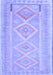 Machine Washable Oriental Blue Traditional Rug, wshcon2999blu