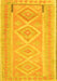 Oriental Yellow Traditional Rug, con2999yw