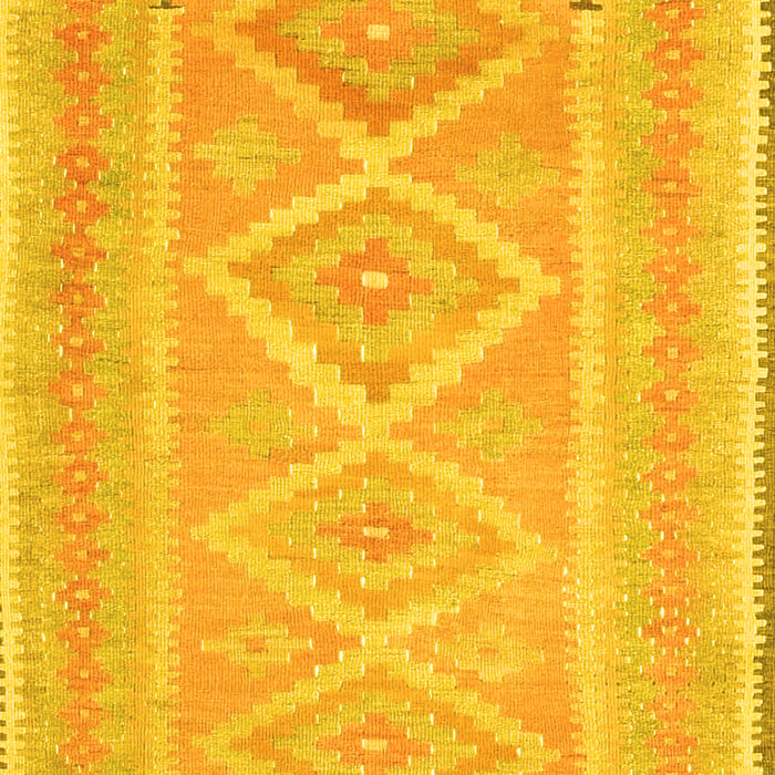 Oriental Yellow Traditional Rug, con2999yw