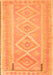 Oriental Orange Traditional Rug, con2999org