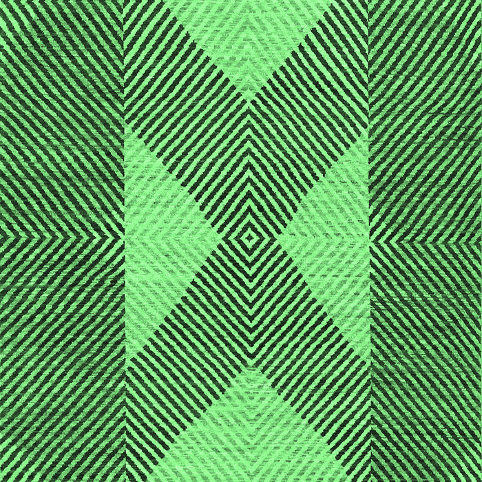 Abstract Emerald Green Contemporary Rug, con299emgrn