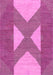 Abstract Pink Contemporary Rug, con299pnk