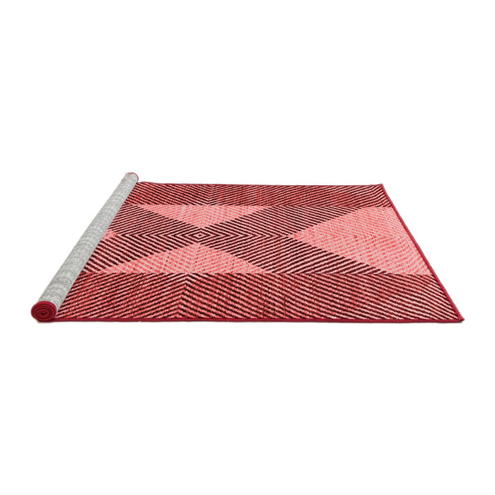 Contemporary Red Washable Rugs