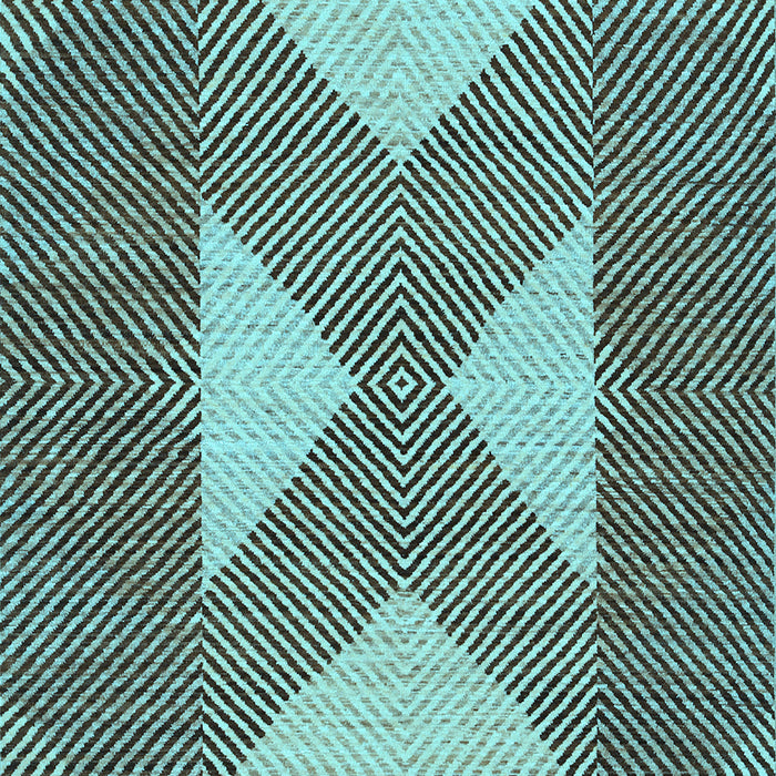 Abstract Light Blue Contemporary Rug, con299lblu