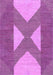 Machine Washable Abstract Purple Contemporary Area Rugs, wshcon299pur