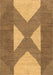 Machine Washable Abstract Brown Contemporary Rug, wshcon299brn