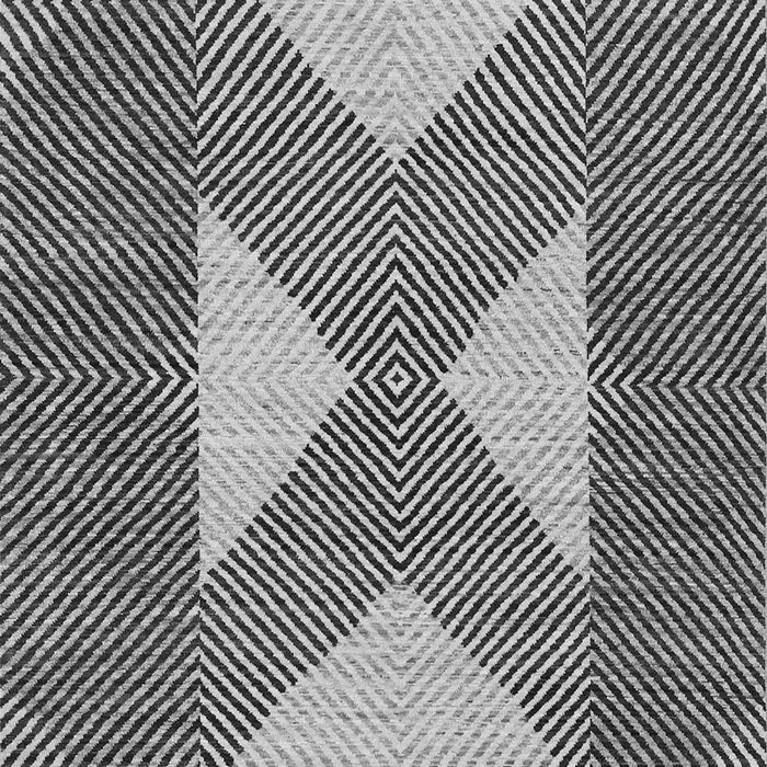 Abstract Gray Contemporary Rug, con299gry