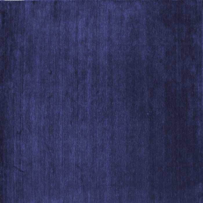 Square Machine Washable Abstract Blue Contemporary Rug, wshcon29blu