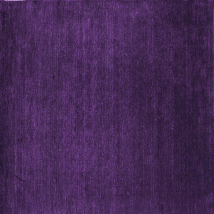 Square Abstract Purple Contemporary Rug, con29pur