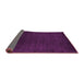 Sideview of Abstract Pink Contemporary Rug, con29pnk