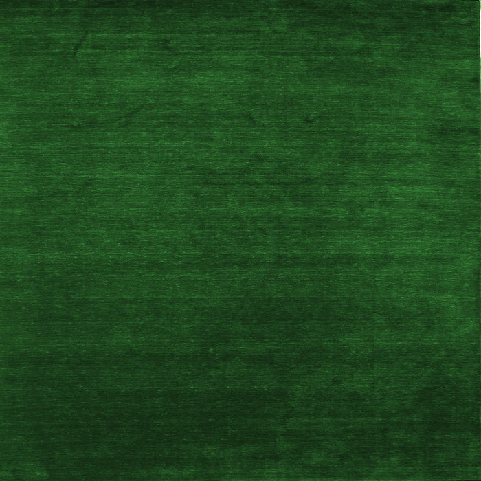 Serging Thickness of Abstract Green Contemporary Rug, con29grn