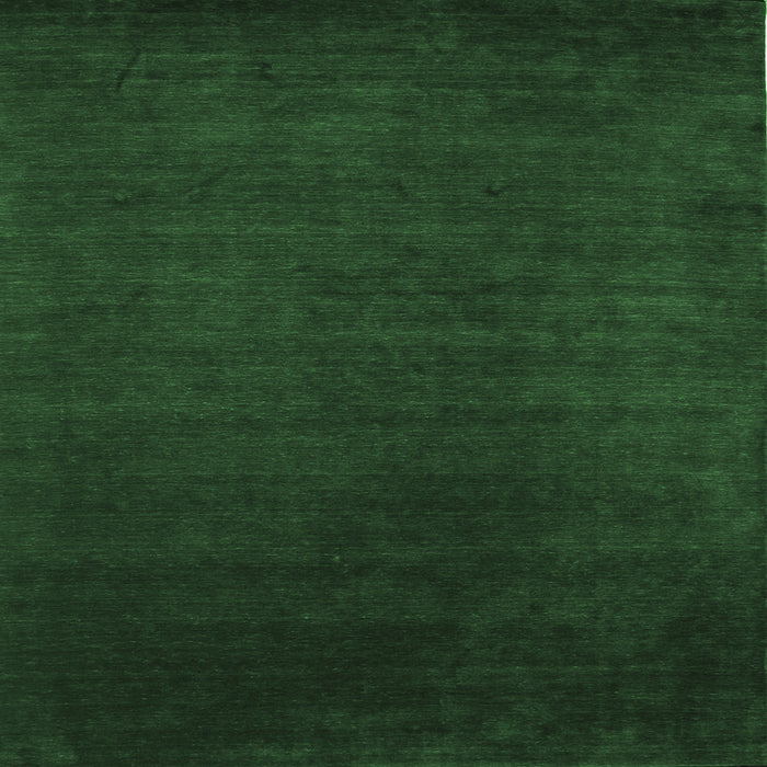 Square Abstract Emerald Green Contemporary Rug, con29emgrn