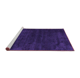 Sideview of Machine Washable CON2X Purple CON2X Area Rugs, wshcon2pur